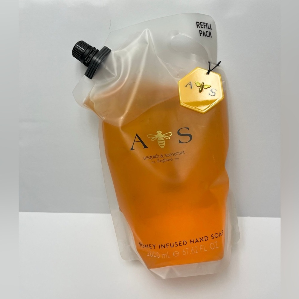 NWT ⚜️🍯⚜️ ASQUITH & SOMERSET HONEY INFUSED SCENTED HAND WASH REFILL POUCH - Picture 9 of 9